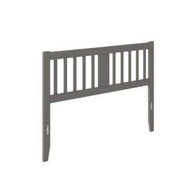 AFI, Tahoe Solid Wood Slatted Headboard, Queen, Grey