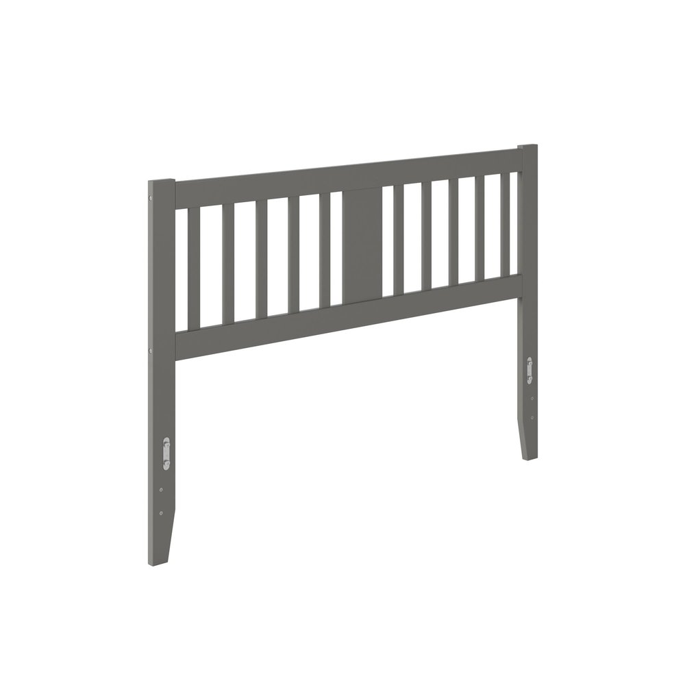AFI, Tahoe Solid Wood Slatted Headboard, Queen, Grey