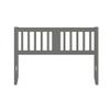 AFI, Tahoe Solid Wood Slatted Headboard, Queen, Grey view 4
