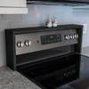 RELODECOR Over the Stove Spice Rack Shelf, Stove Top Organizer for Kitchen, 5.5 Inch Width (Ebony) view 1