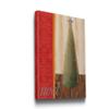 WEXFORD HOME Noel Christmas Tree Wall Art, Festive Winter Decorations, Elegant Red & Green Holiday Decor, Premium Gallery Wrapped Canvas Decor, Ready to Hang, 24 in H x 36 in W, Made in America view 2
