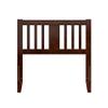 AFI, Tahoe Solid Wood Slatted Headboard, Twin, Walnut view 4