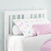 AFI, Tahoe Solid Wood Slatted Headboard, Twin, White view 3