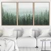 SIGNWIN 3 Piece Framed Canvas Wall Art Woodland Nursery Decor Landscape with Trees Canvas Prints Home Artwork Decoration for Living Room,Bedroom - 16"x24"x3 Panels view 3
