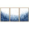 SIGNWIN 3 Piece Framed Canvas Wall Art Landscape with Trees Canvas Prints Home Artwork Decoration for Living Room,Bedroom - 16"x24"x3 Panels view 1