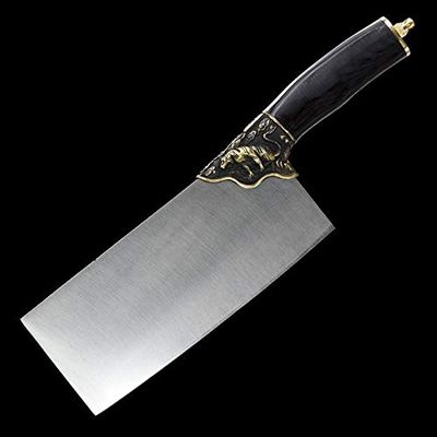 Zhmyyxgs sword Zodiac kitchen knife household handmade sharp hotel chef special kitchen knives (Tiger)