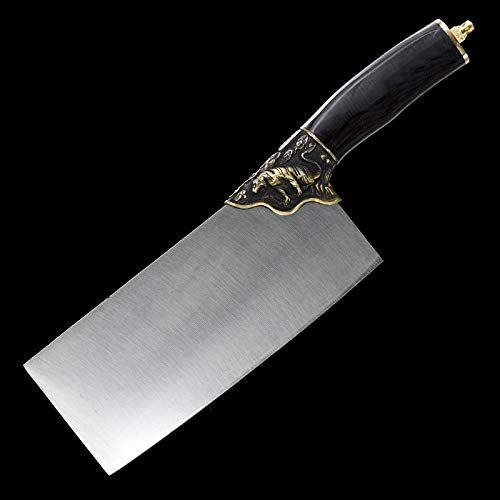 Zhmyyxgs sword Zodiac kitchen knife household handmade sharp hotel chef special kitchen knives (Tiger)