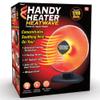 Ontel Handy Heater Heatwave Parabolic Space Heater with Ceramic Heating Technology view 1