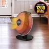 Ontel Handy Heater Heatwave Parabolic Space Heater with Ceramic Heating Technology view 3