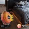 Ontel Handy Heater Heatwave Parabolic Space Heater with Ceramic Heating Technology view 4