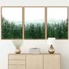 SIGNWIN 3 Piece Framed Canvas Wall Art Woodland Nursery Decor Landscape with Trees Canvas Prints Home Artwork Decoration for Living Room,Bedroom - 16"x24"x3 Panels view 2