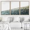SIGNWIN 3 Piece Framed Canvas Wall Art Woodland Nursery Decor Landscape with Trees Canvas Prints Home Artwork Decoration for Living Room,Bedroom - 16"x24"x3 Panels view 3