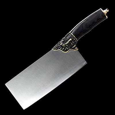 Zhmyyxgs sword Zodiac kitchen knife household handmade sharp hotel chef special kitchen knives (Sheep)
