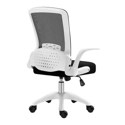 Home Office Executive Swivel Chair, Tilt Function Ergonomic Office Chair, Folding Backrest Computer Chair for Study Room