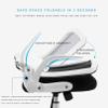 Home Office Executive Swivel Chair, Tilt Function Ergonomic Office Chair, Folding Backrest Computer Chair for Study Room view 4