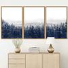 SIGNWIN 3 Piece Framed Canvas Wall Art Woodland Nursery Decor Landscape with Trees Canvas Prints Home Artwork Decoration for Living Room,Bedroom - 16"x24"x3 Panels view 2