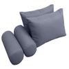 Prolinemax |SLIPCOVER ONLY|S2 Outdoor Daybed Mattress Bolster Backrest Cushion Covers Knife Edge Crib AD001 view 3
