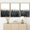 SIGNWIN 3 Piece Framed Canvas Wall Art Woodland Nursery Decor Landscape with Trees Canvas Prints Home Artwork Decoration for Living Room,Bedroom - 16"x24"x3 Panels view 2