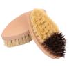 2pcs Wooden Vegetable and Fruit Cleaning Brush Natural Wood Scrubber for Kitchen and Bathroom for Washing Cucumbers Carrots and Potatoes view 2