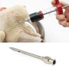 PZRT 4pcs Injector Needle for Barbecue, Stainless Steel Marinade Turkey BBQ Meat Injector Needle Kitchen Accessories Party Home Supplies view 4