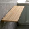 WANGPP Wall-Mounted Folding Table, Computer Table Desk Kitchen Dining Table, for Office/Laundry Room view 1