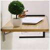 WANGPP Wall-Mounted Folding Table, Computer Table Desk Kitchen Dining Table, for Office/Laundry Room view 2