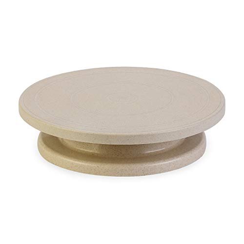 28CM 11 Inch Straw Rotating Cake Turntable Revolving Cake Stand Baking Decorating Supplies
