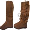 KEW HANDICRAFTS Mens Womens Medieval Viking Boots Leather Reenactment LARP Cosplay Renaissance-M7 view 2