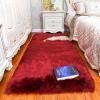 Super Soft Indoor Modern Shag Area Rug, Non-Slip Plush Furry Fur Rugs, Shaggy Rug for Kids Baby Room, Fluffy Floor Carpet, Nursery Decor Mats, Shag Christmas Rug 1'x1' view 1