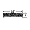 Steele Rubber Products - 70-4307-372 - Boat - 5/8" x 1/8" Rectangular Weatherstrip with Peel-N-Stick - 20ft Strip view 2