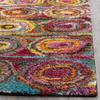 SAFAVIEH Fiesta Shag Collection Runner Rug - 2'3" x 12', Multi, Modern Circles Abstract Design, Non-Shedding & Easy Care, 0.5-inch Thick Ideal for High Traffic Areas in Living Room, Bedroom (FSG359M) view 4