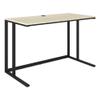 Flats & Castles Logan 48" Wood Writing Desk with Cable Management in Natural view 1
