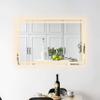 RADIANCE goods Back Lit Rectangular Touchscreen LED Mirror 3 Color Temperatures 3000K-6000K 36" Wide view 2