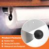 KUAFU Pair Paper Towel Holder for Kitchen Stainless Steel Rack Under Cabinet- 2 Packages view 4