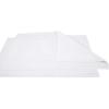 4 Pack Cotton Bath Mat for Bathroom Floor Towel - Turkish Bath Mat Set of 4-100% Cotton Reversible Washable Absorbent Feet Towel 18 X 34 Inches White view 3