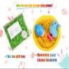 Eternity sky 18PCS Easter Small Plastic Baskets with Handles Bulk, 70g Faux Grass Confetti Strips Accessories Filler Stuffers for Spring Decorations Party Supplies Favors view 4