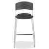 Bistro Stool 23 in. x 22 in. x 44 in. Graphite view 1