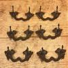 Cast Iron Reproduction Ornate Leaf Drawer Pulls (Set of Six) 52378 view 4