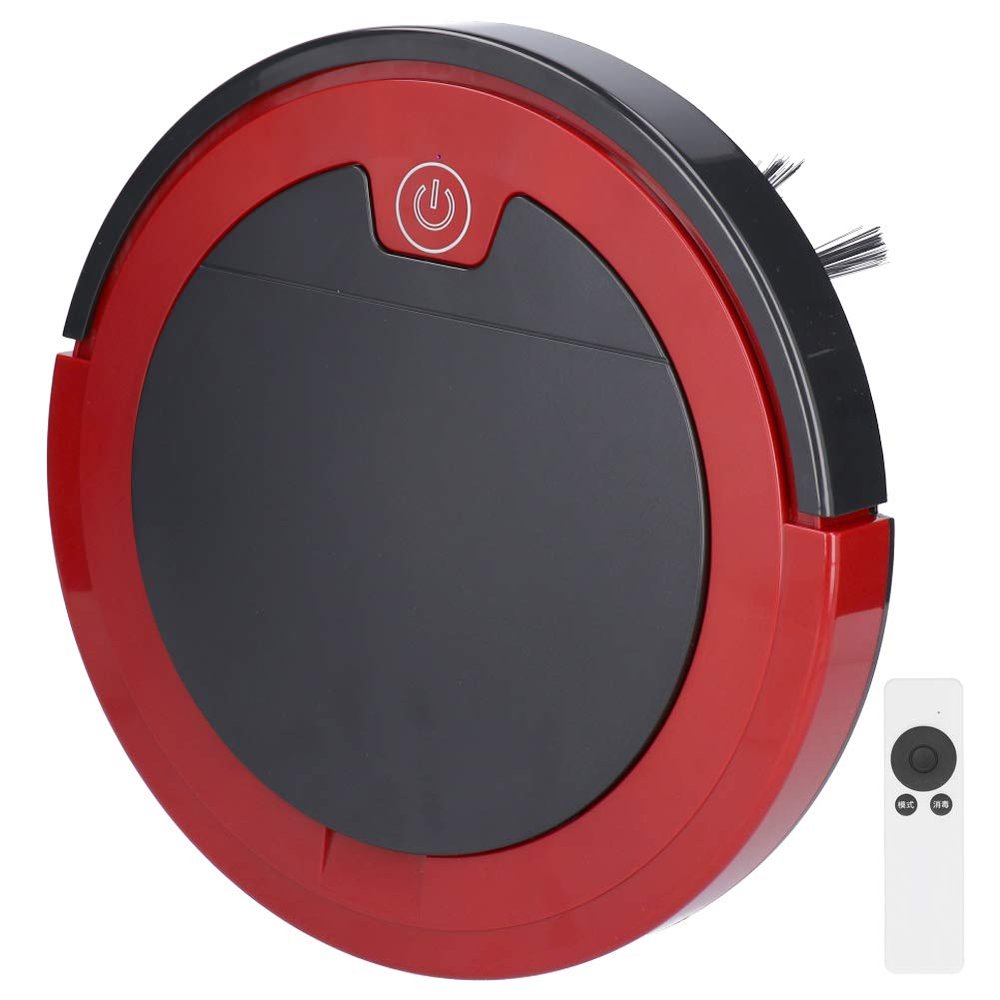Fockety Robot Vacuum Cleaner,1200 Pa Strong Suction,Slim,Quiet,Smart Sensor Protectio USB Rechargeable Robotic Vacuum Cleaner,Sweeping and Mopping,for Pet Hairs,Hard Floor & Medium Carpet