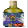 Caroline's Treasures PPP3002LITERK Airedale Boo Hoo Halloween Wine Bottle Hugger Bottle Cooler Sleeve Hugger Machine Washable Collapsible Insulator Beverage Insulated Holder view 1