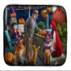 Caroline's Treasures PTW2072DDM Halloween at Grandpa's Golden Retriever Dish Drying Mat Absorbent Dish Drying Mat Pad for Kitchen Counter Dish Drainer Mat for Countertop, 14 x 21", Multicolor view 1