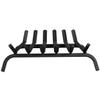 24" Iron Fireplace Log Grate Firewood Burning Rack view 1