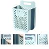 1pc Foldable Storage Basket Wall-mounted Laundry Organizer for Bathroom Design Space-saving for Clothes and Sundries view 3