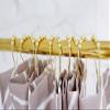 CXYGZLJ Curved Arch Shower Curtain Rod Rail,No Drill Shower Curtain Tension Rod,304 Stainless Steel(GoldenShower Curtain Ring Pull Rod (Size : 80x100cm) view 4