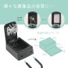 CARL Office Equipment CKB-S01-K Key Box, Key Storage Box, Key Security, 4-Digit Combination Lock, Hanging Type, Black, Japanese Manufacturer view 3