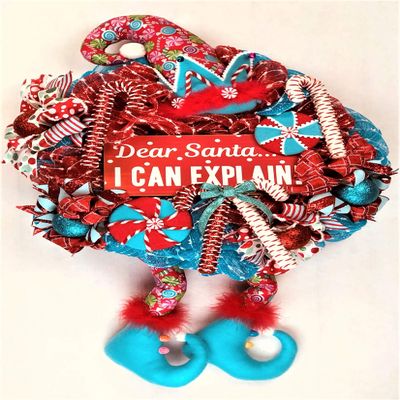 Christmas Elf Wreath