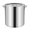304 Stainless Steel Stock Pot, Commercial/Household Thickened Large Soup Pot With Lid, Cooking Pot For Gas Stove/induction Cooker (6-70L) (Size : 35L) view 1