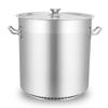 201 Stainless Steel Stock pot, Catering/Household Thickened Soup Pot with Lid, Cooking Pot,for Gas Stove (20-65L) (Size : 20L) view 1