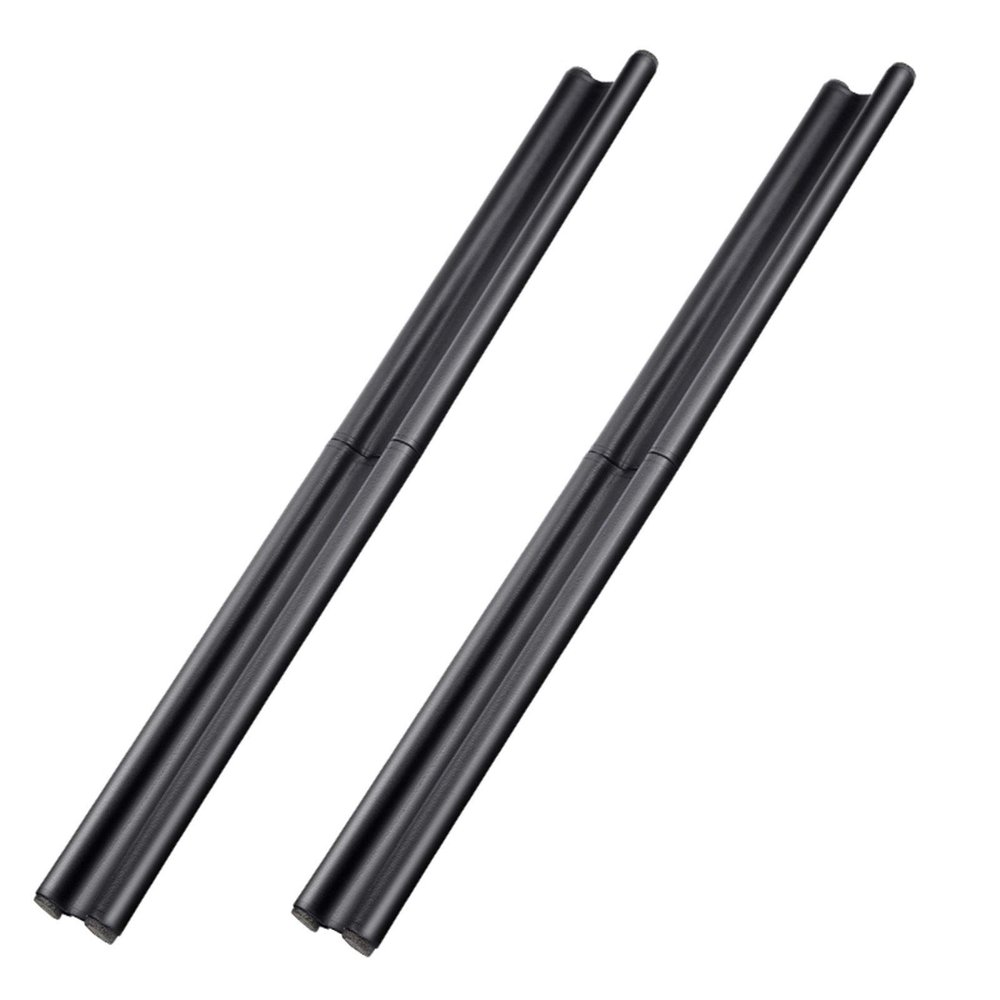 Foldable Under Door Draft Stopper Washable Leather Door Seal Strip Sound Proof and Dustproof Window Waterkering Strip DUO ER (Color : 2 pack)