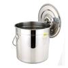 304 Stainless Steel Stock Pot, Catering/household Thickened Portable Soup Pot, (25 / 30cm), for Gas Stove/induction Cooker (Size : 25cm) view 1